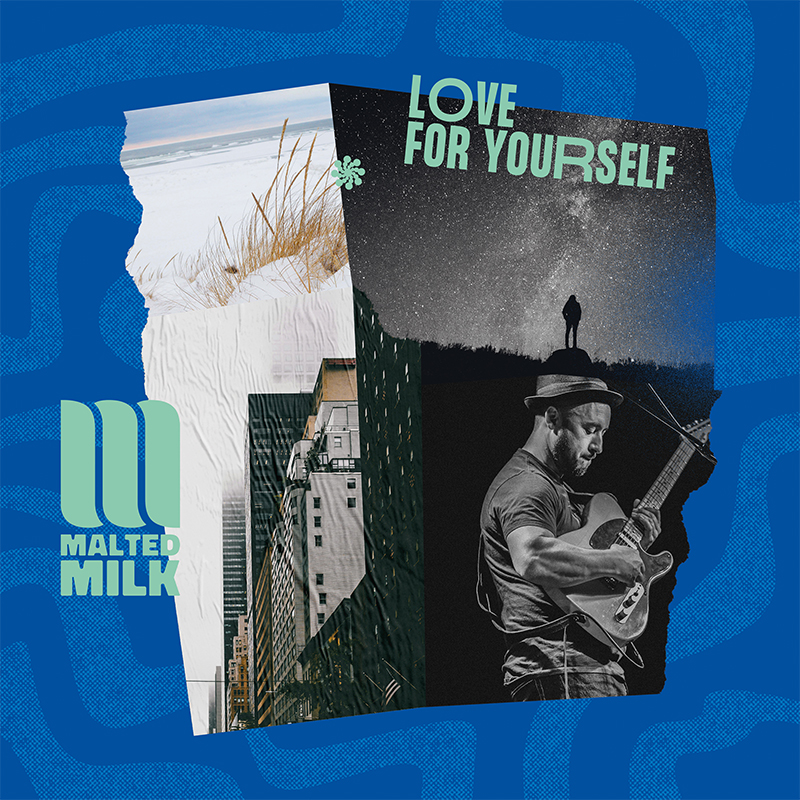 Malted Milk. Single Love for Yourself. Pochette Antoine Gadiou.